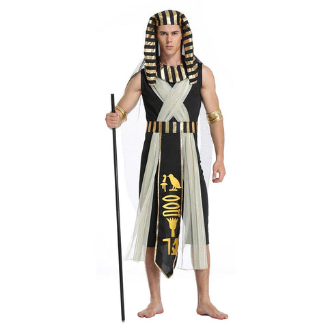 Egyptian pharaoh Cosplay Costume Outfits Halloween Carnival Suit