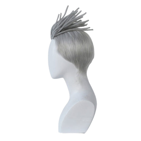 Ekko Cosplay Wig Heat Resistant Synthetic Hair Carnival Halloween Party Props