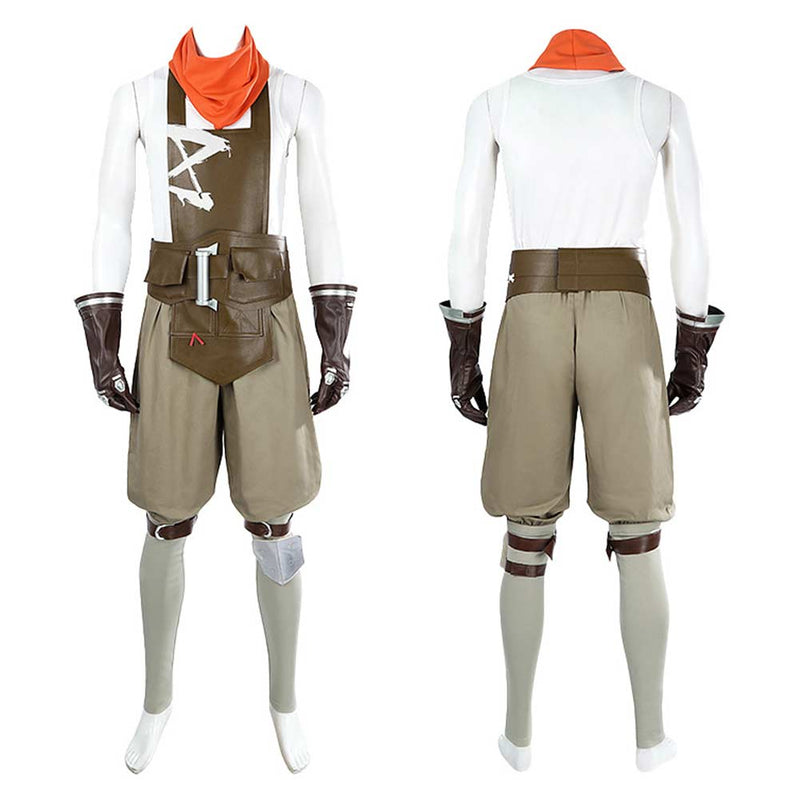 Ekko the Boy Who Shattered Time Cosplay Costume Outfits Halloween Carnival Suit