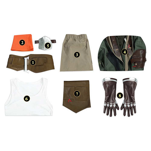 Ekko the Boy Who Shattered Time Cosplay Costume Outfits Halloween Carnival Suit