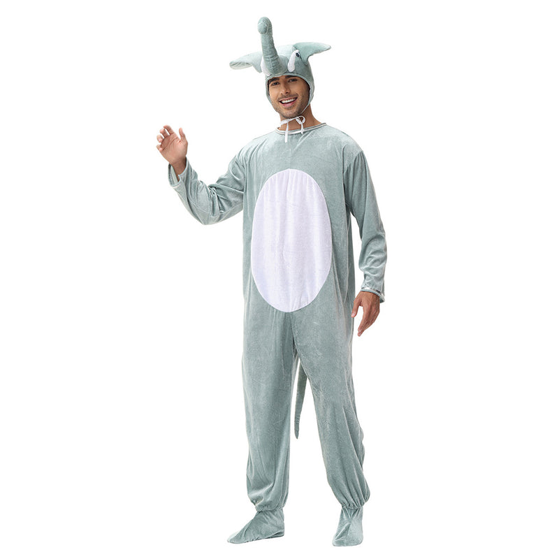 elephant Cosplay Costume Outfits Halloween Carnival Suit