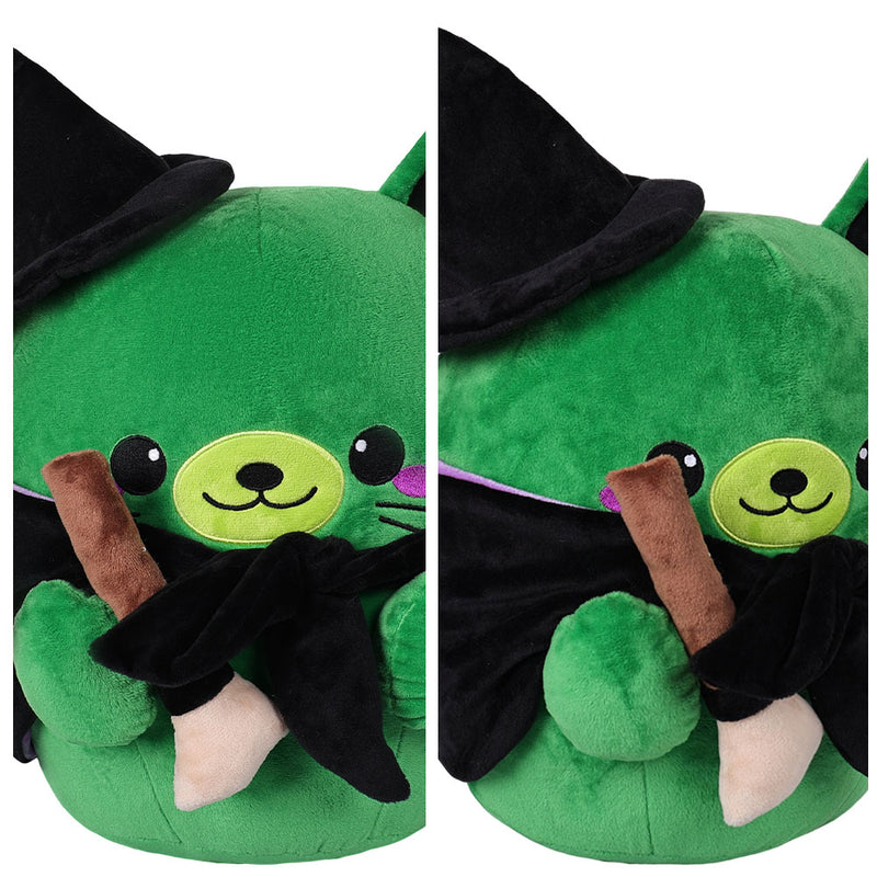 Elphaba Cosplay Plush Toys Cartoon Soft Stuffed Dolls Mascot Birthday Xmas Gift