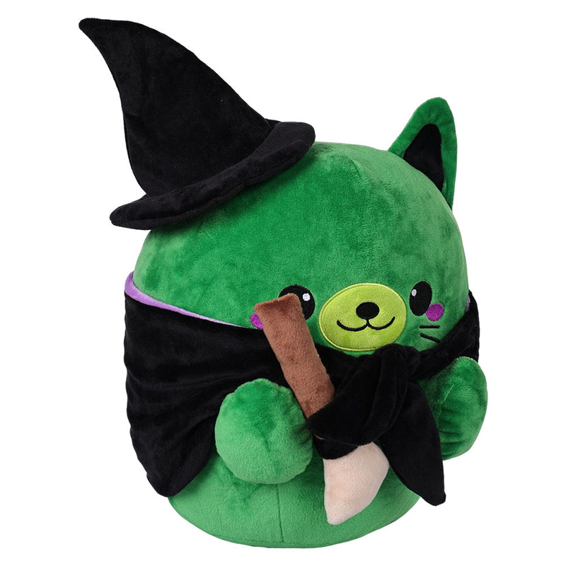 Elphaba Cosplay Plush Toys Cartoon Soft Stuffed Dolls Mascot Birthday Xmas Gift