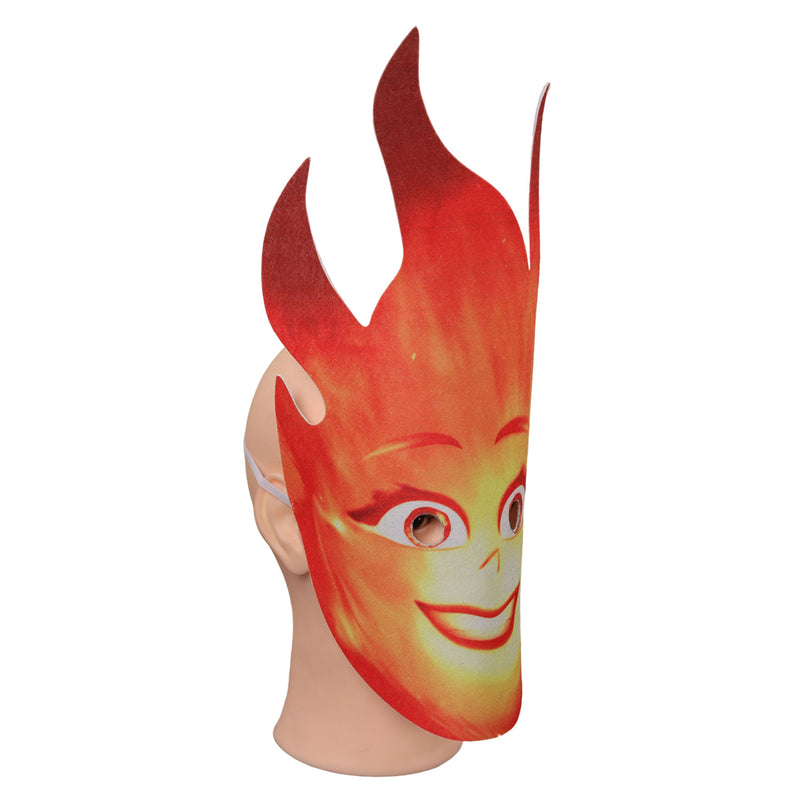 Ember Mask Cosplay Latex Masks Helmet Masquerade Halloween Party Costume Props mask Elemental