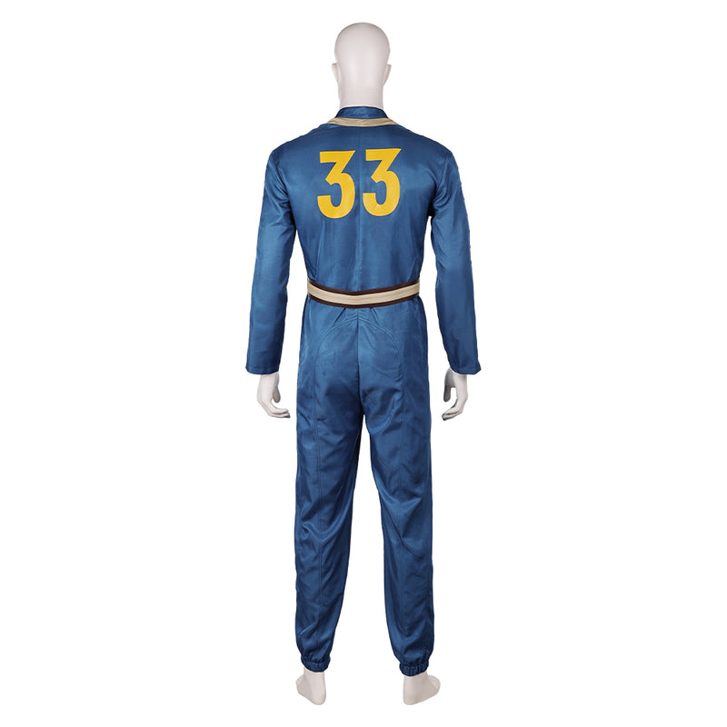 Fallout Cosplay Costume Outfits Halloween Carnival Suit Shelter 33 Outcast