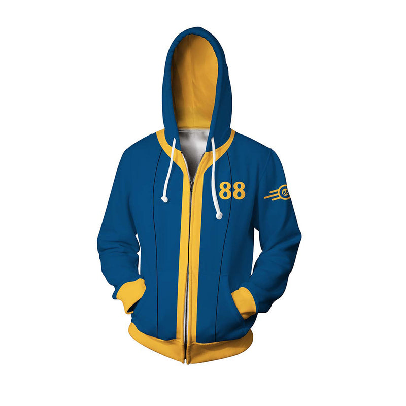 Fallout Cosplay Hoodie 3D Printed Hooded Sweatshirt Men Women Casual Streetwear Pullover