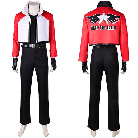 Fatal Fury Rock Howard Cosplay Costume For Adult Man Female Halloween Costume