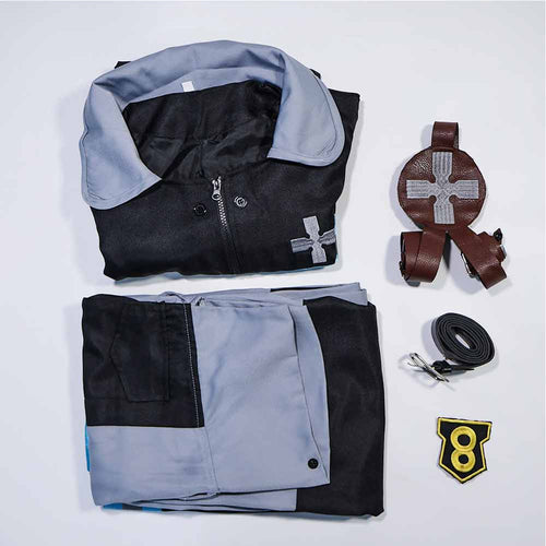 Fire Force  Cosplay Costume Halloween Carnival Suit