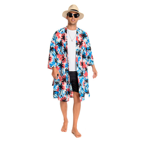 Floral Pattern-Adult Printed Robe Series-OLAOLA Original Design