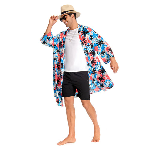 Floral Pattern-Adult Printed Robe Series-OLAOLA Original Design