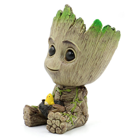 Flower Pot Planter Cartoon Figures Toy Tree Man Desktop Decorations Gift Crafts
