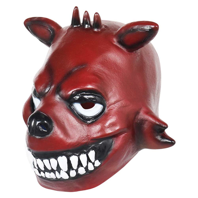 FNAF cosplay Foxy the Pirate Mask Cosplay Latex Masks Helmet Masquerade Halloween Party Costume Props LATEX MASK hoth