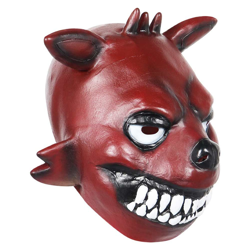 FNAF cosplay Foxy the Pirate Mask Cosplay Latex Masks Helmet Masquerade Halloween Party Costume Props LATEX MASK hoth