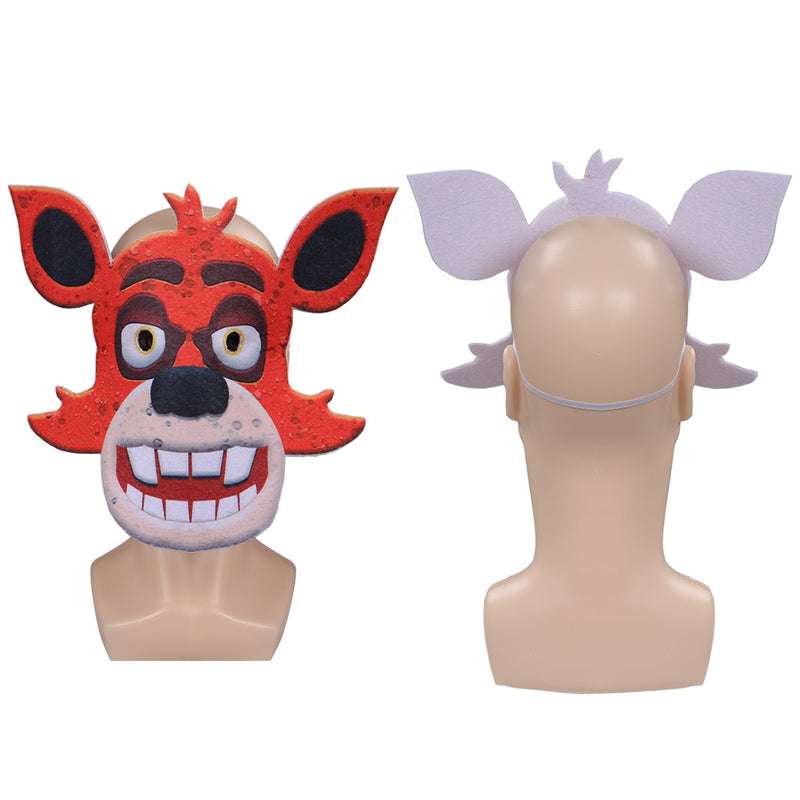 Foxy Felt cloth mask FNAF Cosplay Latex Masks Helmet Masquerade Halloween Party Costume Props Five Nights at Freddy's