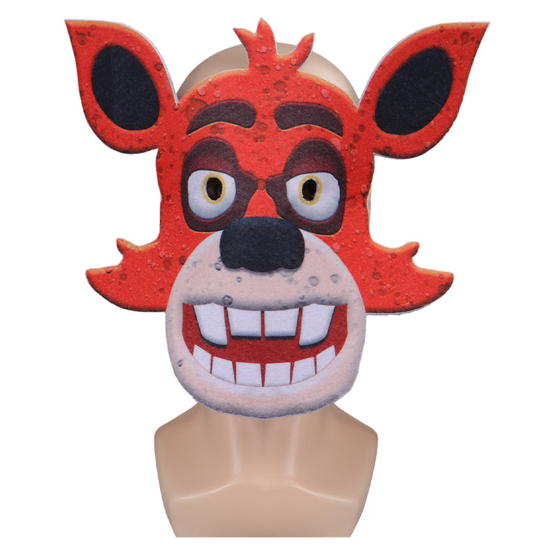 Foxy Felt cloth mask FNAF Cosplay Latex Masks Helmet Masquerade Halloween Party Costume Props Five Nights at Freddy's