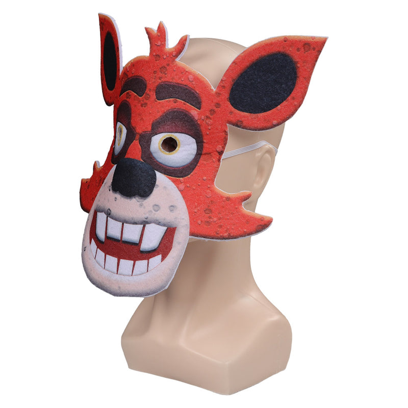 Foxy Felt cloth mask FNAF Cosplay Latex Masks Helmet Masquerade Halloween Party Costume Props Five Nights at Freddy's