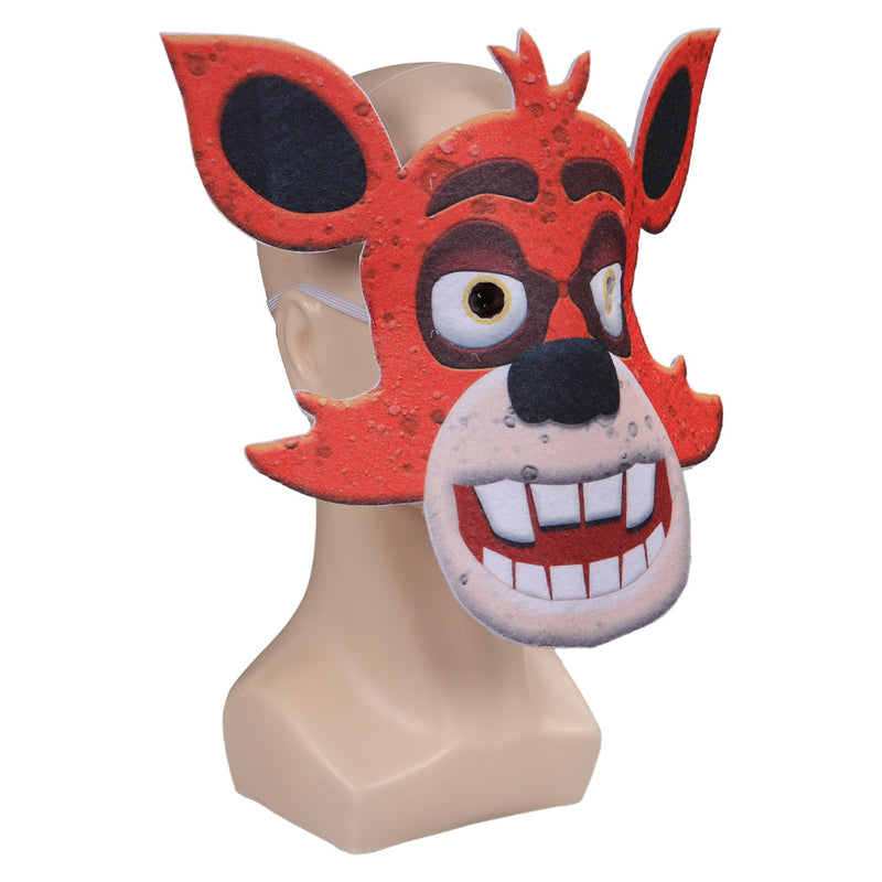 Foxy Felt cloth mask FNAF Cosplay Latex Masks Helmet Masquerade Halloween Party Costume Props Five Nights at Freddy's