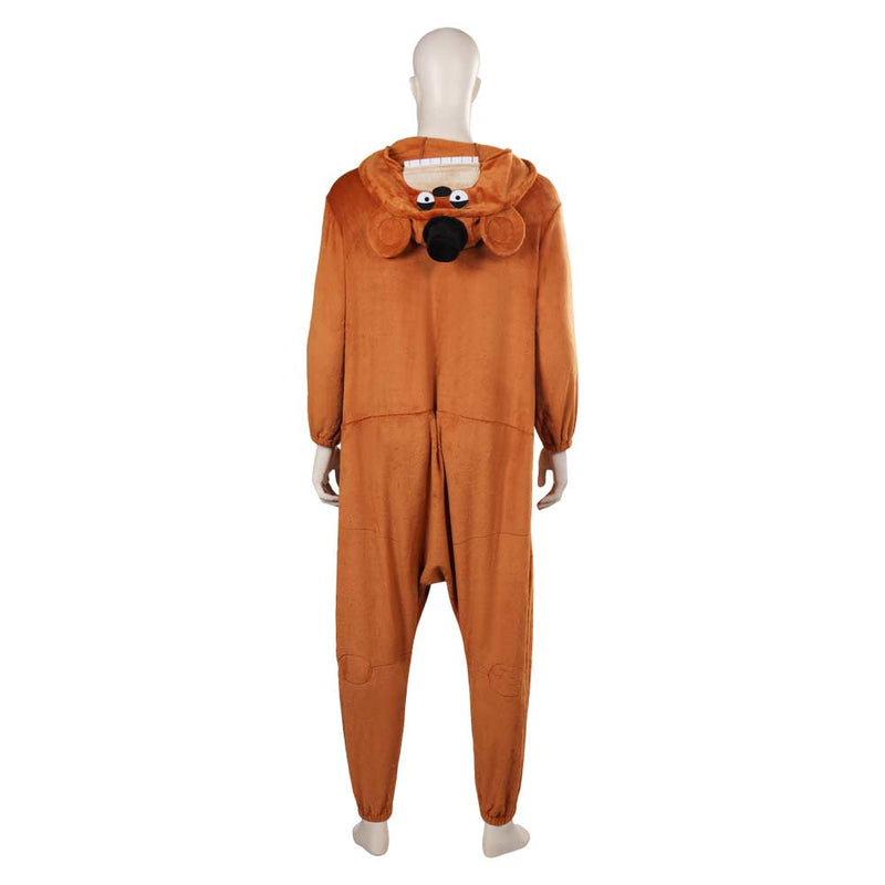 Freddy one-piece pajamas FNAF bear one-piece pajamas Cosplay Costume Outfits Halloween Carnival Suit Five Nights At Freddy's bear