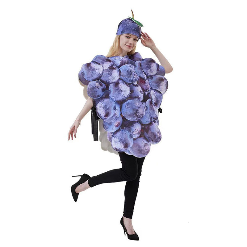 Fruit grape Cosplay Costume Outfits Halloween Carnival Suit