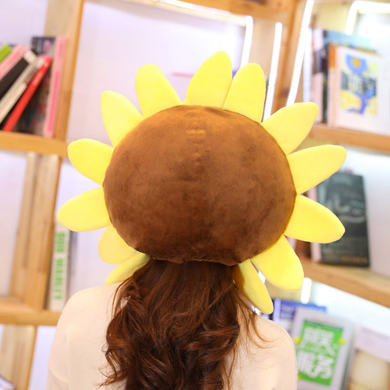Funny Sunflower Design Hat Party Halloween Cosplay Costume Props