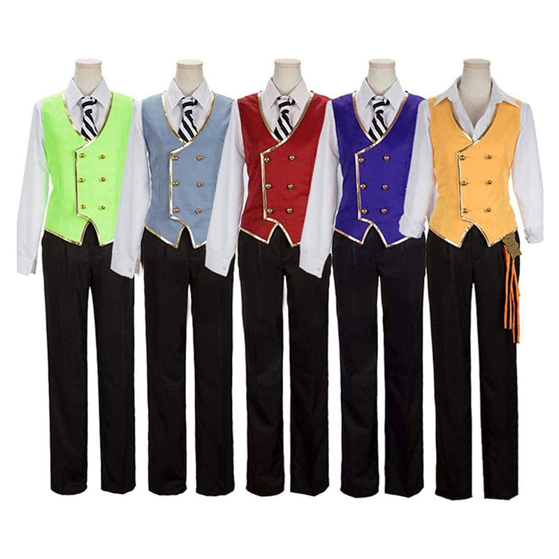 Game Twisted-Wonderland Pomefiore Cosplay Costume Vest Only Halloween Carnival Clothing