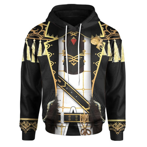 Genshin Impact Cosplay Hoodie 3D Printed Hooded Sweatshirt Men Women Casual Streetwear Pullover