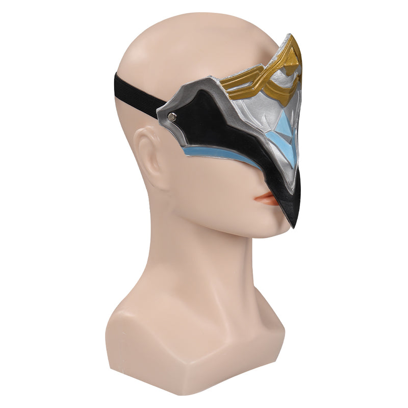 Genshin Impact Fatui Dottore Mask Cosplay Latex PVC Masks Helmet Masquerade Halloween Party Costume Props