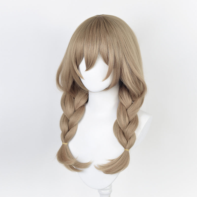 Genshin Impact Lisa Cosplay Wig Heat Resistant Synthetic Hair Carnival Halloween Party Props Genshin Impact Lisa Cosplay Wig Heat Resistant Synthetic Hair Carnival Halloween Party Props