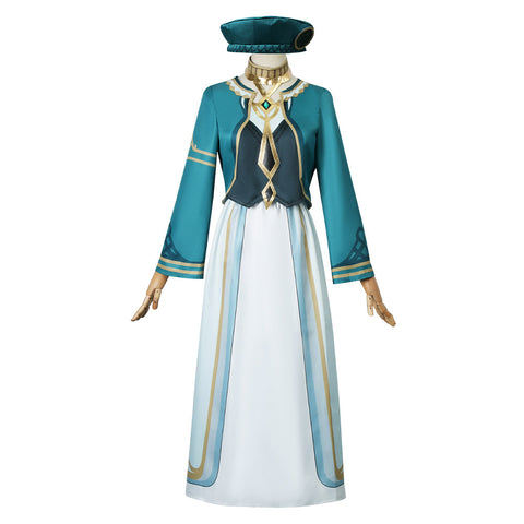 Genshin Impact The Akademiya Cosplay Costume Top Skirt Outfits Halloween Carnival Party Suit