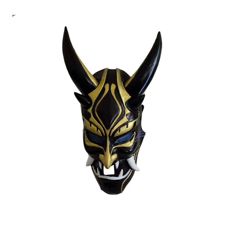 Genshin Impact Xiao Cosplay Mask Cosplay Latex Masks Helmet Masquerade Halloween Party Costume Props