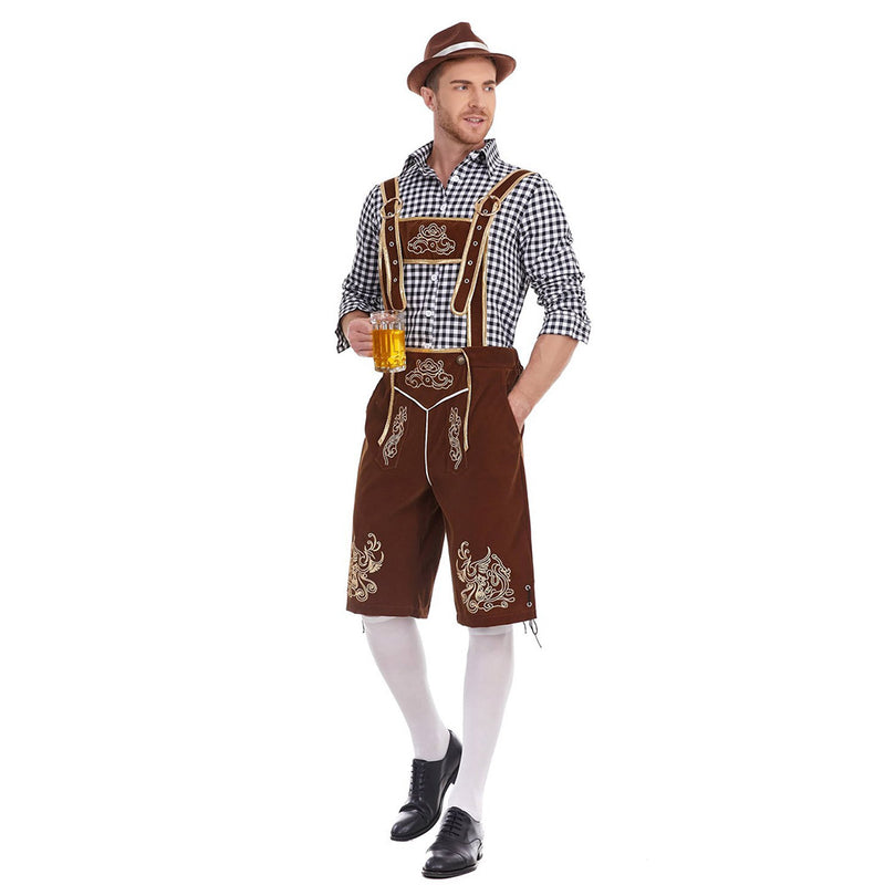 German Bavarian Munich Beer Festival  Oktoberfest Cosplay Costume Outfits Halloween Carnival Suit  ﻿