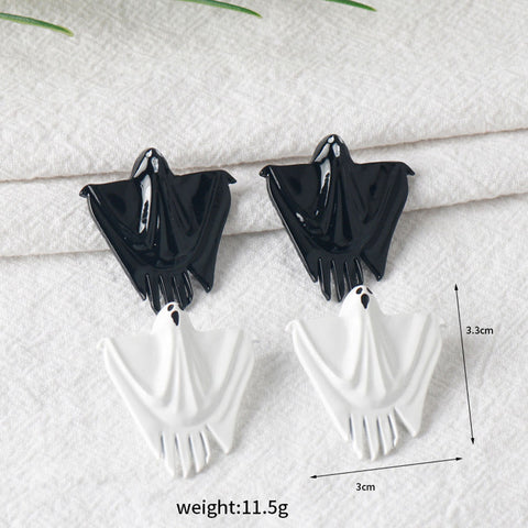 Ghost Earrings Earring Jewelry  Halloween Cosplay Halloween Carnival Party Costume Accessories Gifts