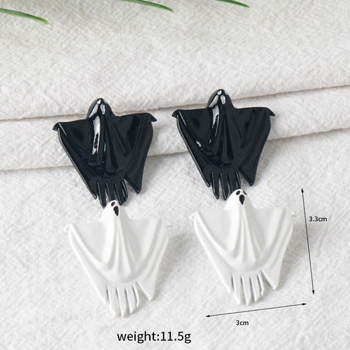 Ghost Earrings Earring Jewelry  Halloween Cosplay Halloween Carnival Party Costume Accessories Gifts