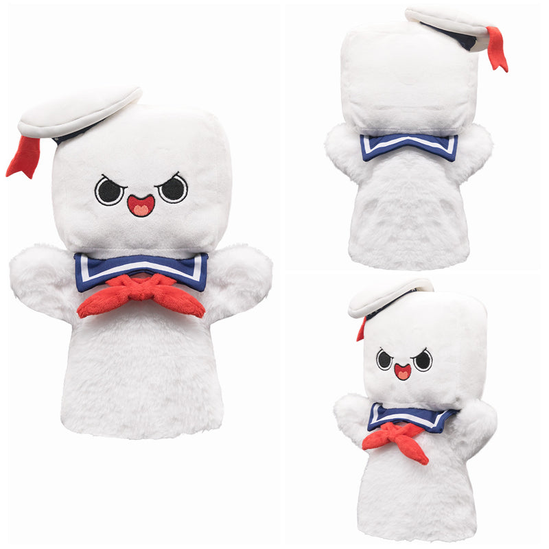 Ghostbusters StayPuft Marshmallow Man Cosplay Plush Toys Cartoon Soft Stuffed Dolls Mascot Birthday Xmas Gift