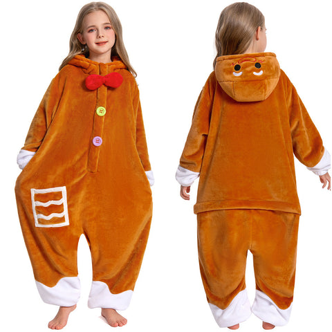 Gingerbread Man - child animal series onesie - OLAOLA Original designr