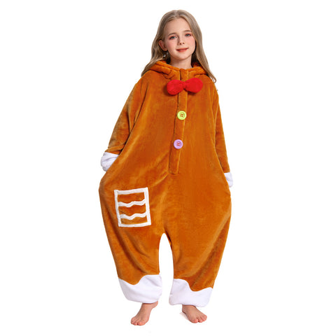 Gingerbread Man - child animal series onesie - OLAOLA Original designr