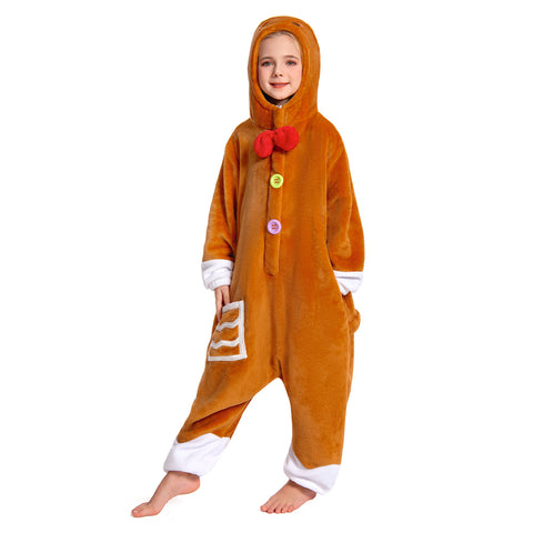 Gingerbread Man - child animal series onesie - OLAOLA Original designr