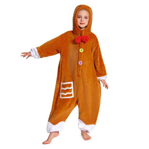 Gingerbread Man - child animal series onesie - OLAOLA Original designr