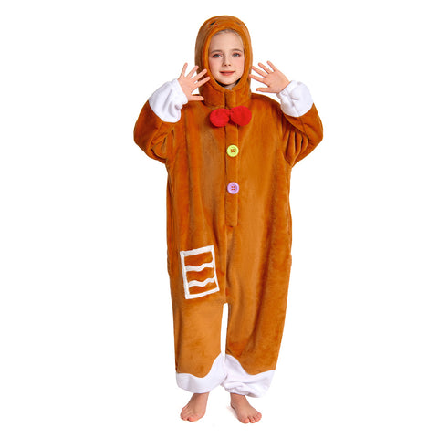 Gingerbread Man - child animal series onesie - OLAOLA Original designr