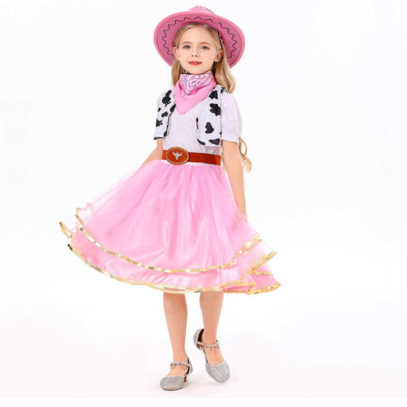 Girls Cowgirls skirtCosplay Costume Outfits Halloween Carnival Suit