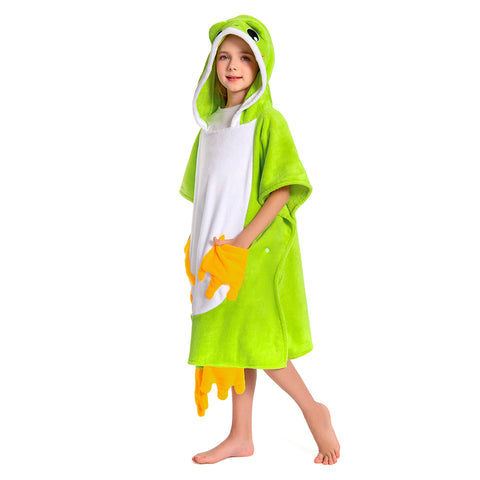 green frog Children‘s Beach Towel
