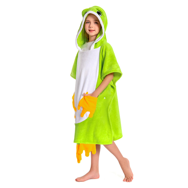 green frog Children‘s Beach Towel