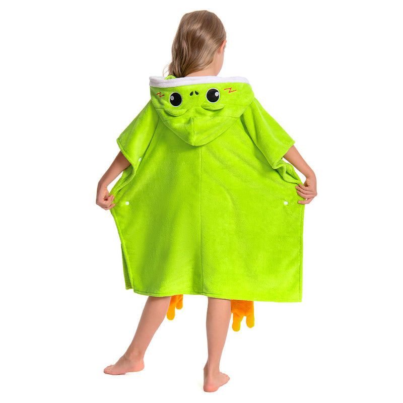 green frog Children‘s Beach Towel