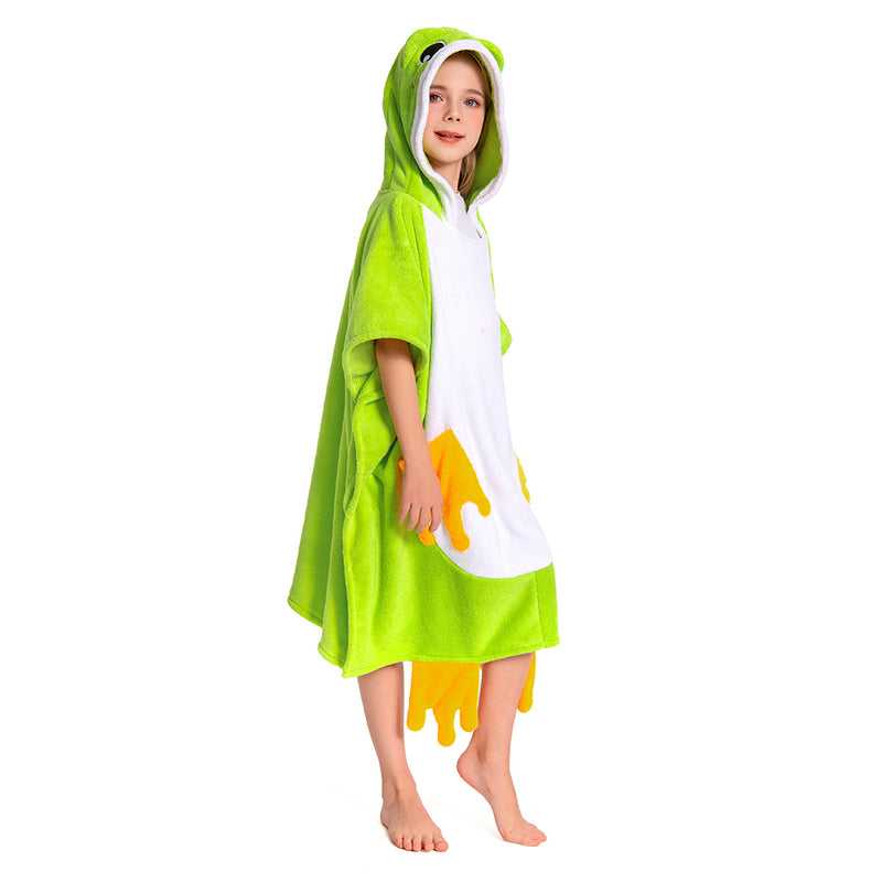 green frog Children‘s Beach Towel