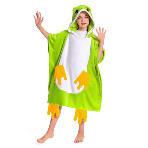 green frog Children‘s Beach Towel