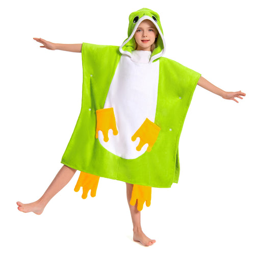 green frog Children‘s Beach Towel