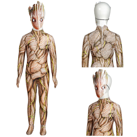 Guardians of the Galaxy Groot Cosplay Costume Jumpsuit Outfits Halloween Carnival Suit