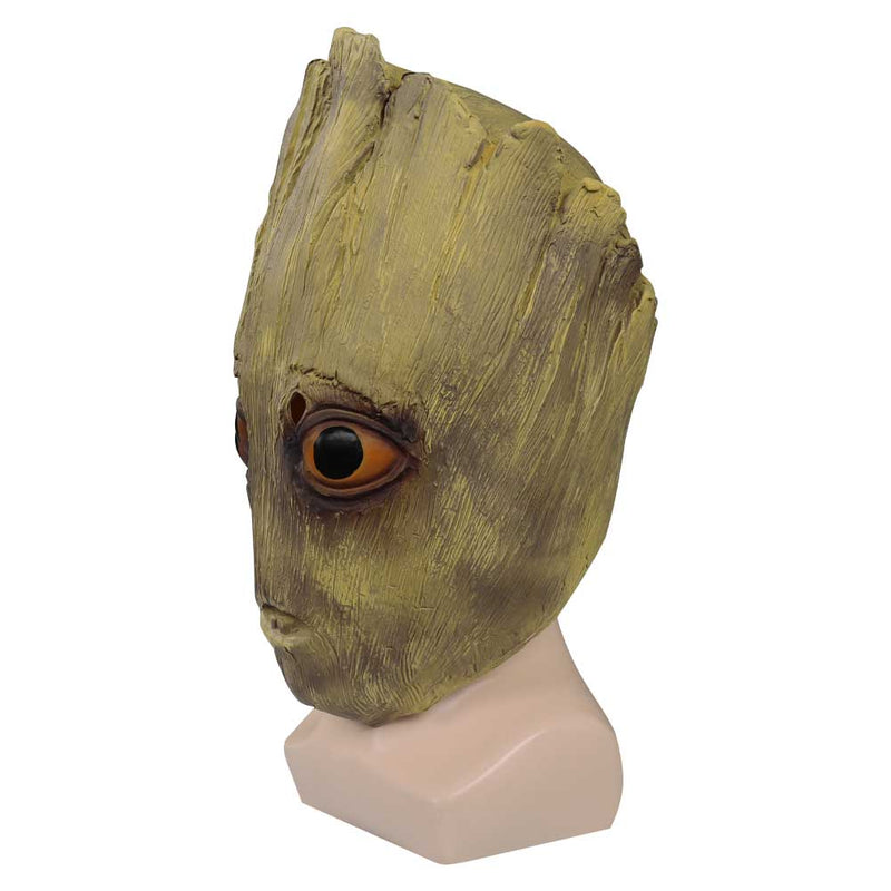 Guardians of the Galaxy3：Ente Groot Mask Cosplay Latex Masks Helmet Masquerade Halloween Party Costume Props