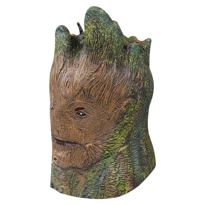 Guardians of the Galaxy3：Ente Groot Mask Cosplay Latex Masks Helmet Masquerade Halloween Party Costume Props