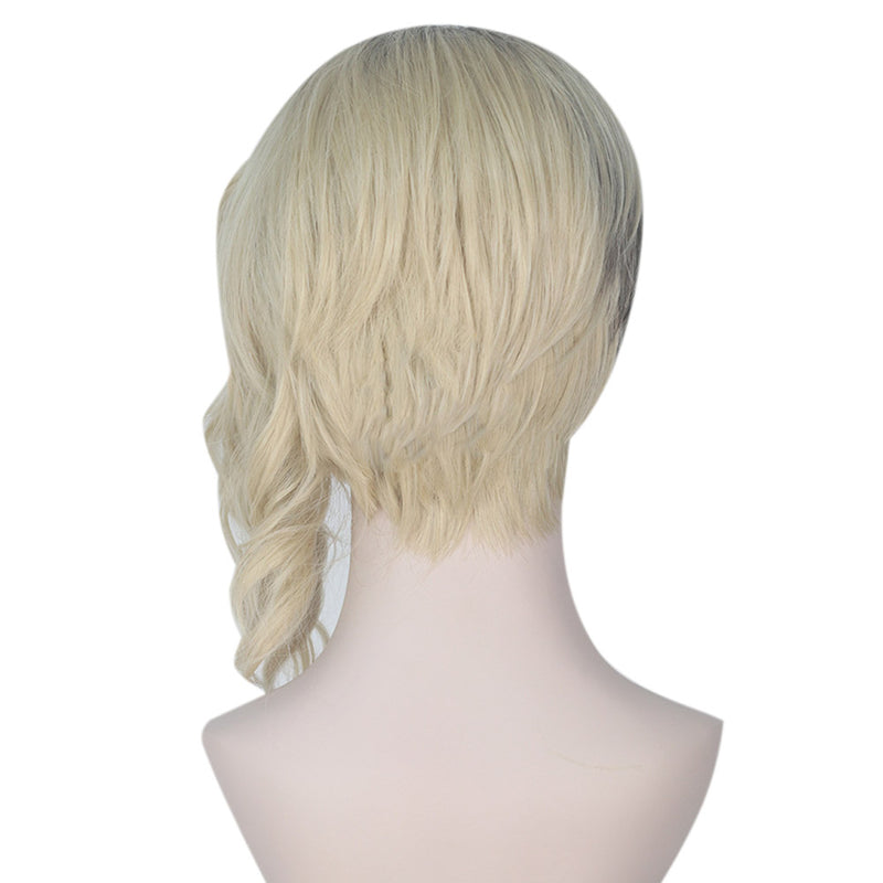 Gwen Cosplay Wig Heat Resistant Synthetic Hair Carnival Halloween Party Props